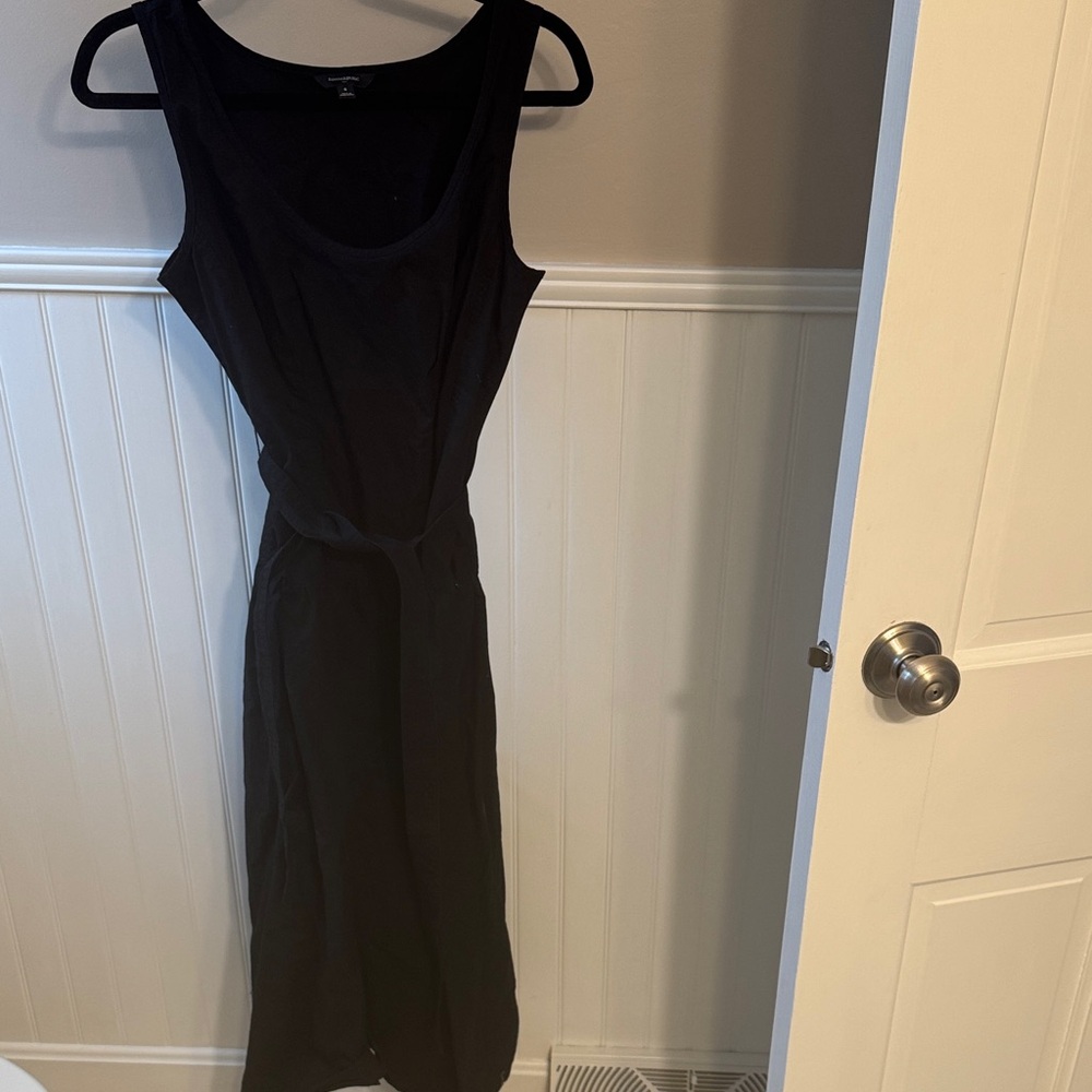 Banana Republic Black Sleeveless Long Dress